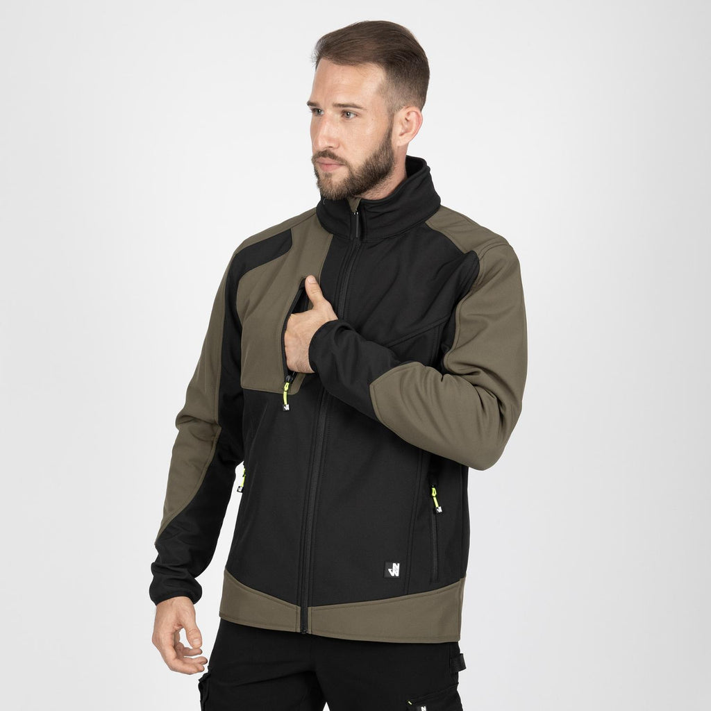 PECCO SOFTSHELL-ARBEITSJACKE