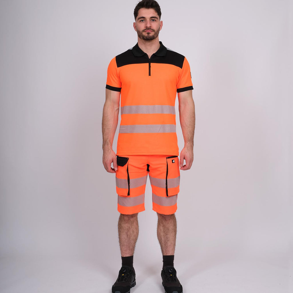 MARS WARNSCHUTZ ARBEITSPOLOSHIRT