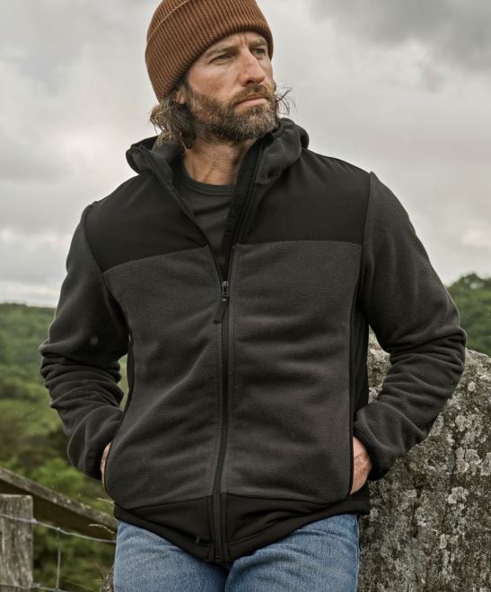 TJ 9124 Kapuzen Fleecejacke "Mountain"