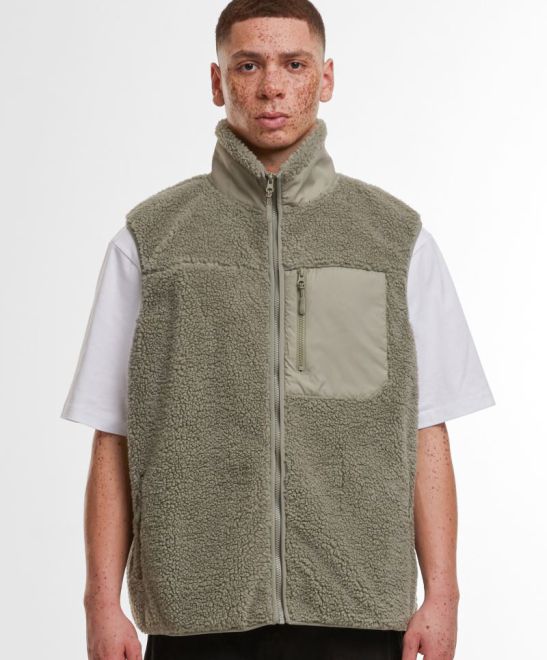 BY 407 Unisex Fleece Bodywarmer "Bonded Sherpa"