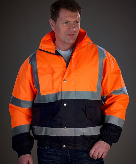 HVP 218 Hi-Vis Bomber Jacke