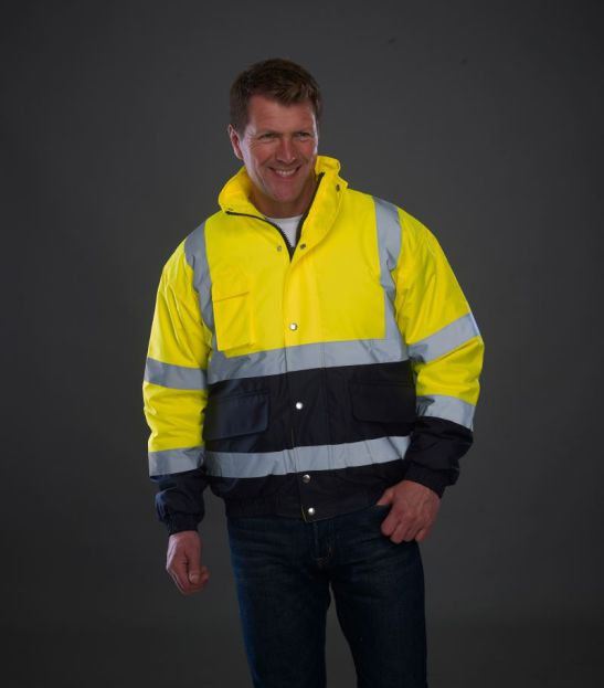 HVP 218 Hi-Vis Bomber Jacke