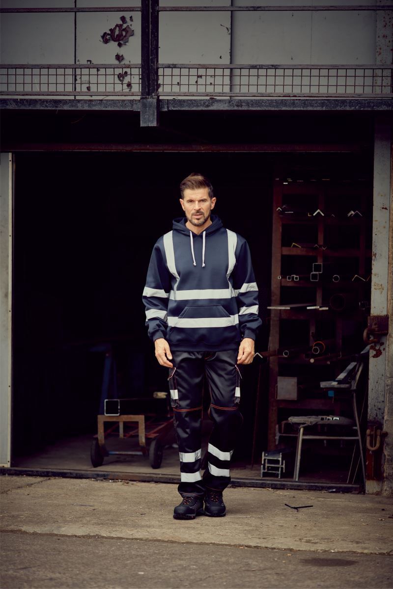 HVK 05 Hi-Vis Kapuzen Sweater