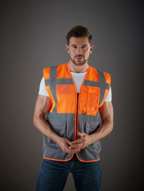 HVW 820 Hi-Vis Mesh Warnweste