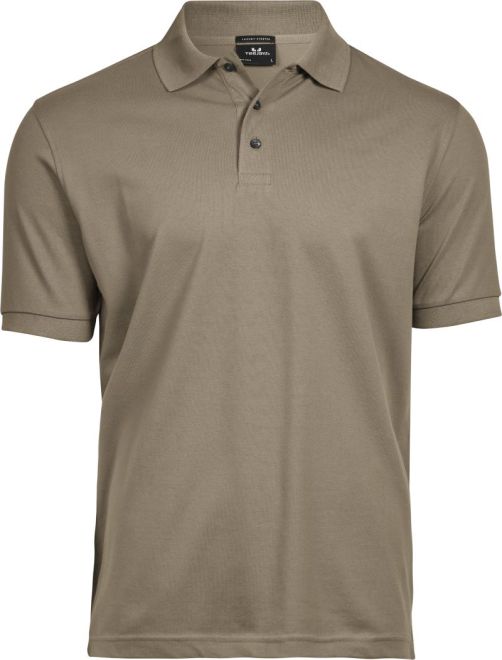 TJ 1405 Schweres Herren Luxus Stretch Piqué Polo