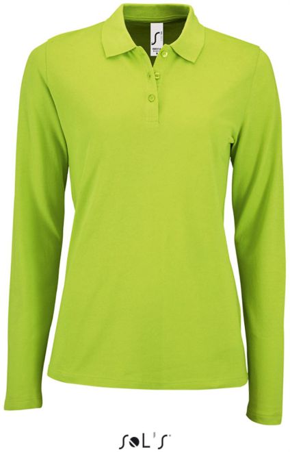 Perfect LSL Women Damen Piqué Polo langarm
