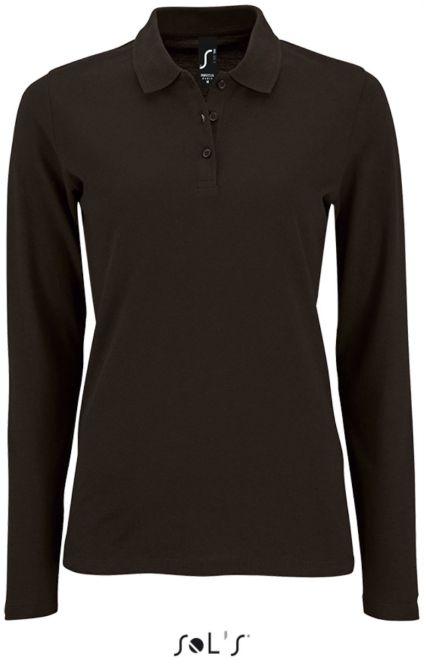 Perfect LSL Women Damen Piqué Polo langarm