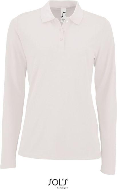 Perfect LSL Women Damen Piqué Polo langarm
