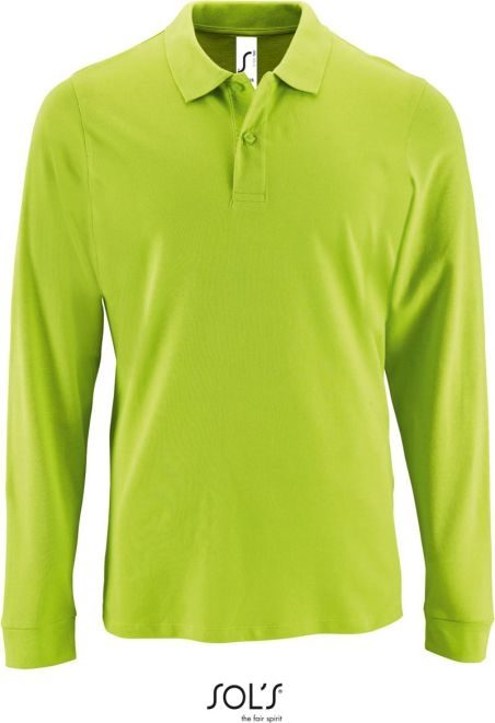 Perfect LSL Men Herren Piqué Polo langarm