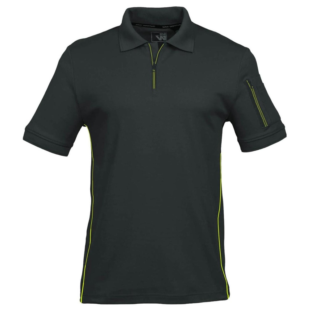 GAULT ARBEITSPOLOSHIRT (S, anthrazit)