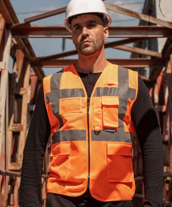 KXEXQ – Athens Hi-Vis Multifunktionsweste