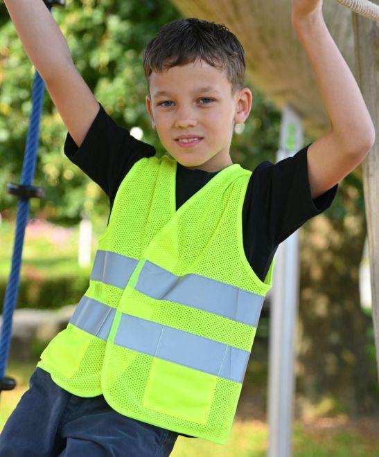 KWM – Korfu Kinder Mesh Warnweste NEW 2026