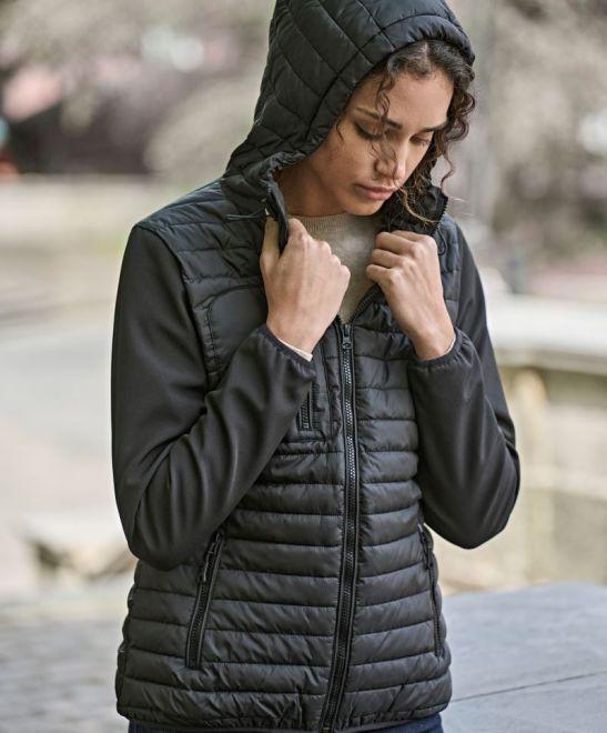 TJ 9629 Damen Crossover Kapuzenjacke