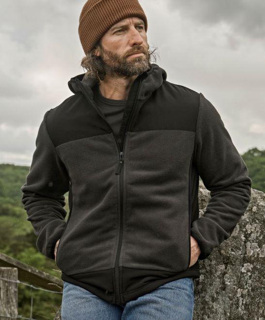TJ 9124 Kapuzen Fleecejacke "Mountain"