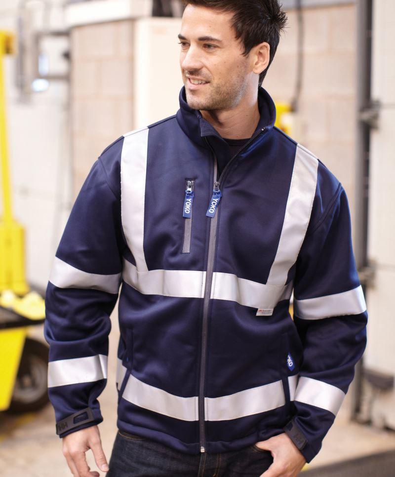 HVK 09 Hi-Vis Softshell Jacke