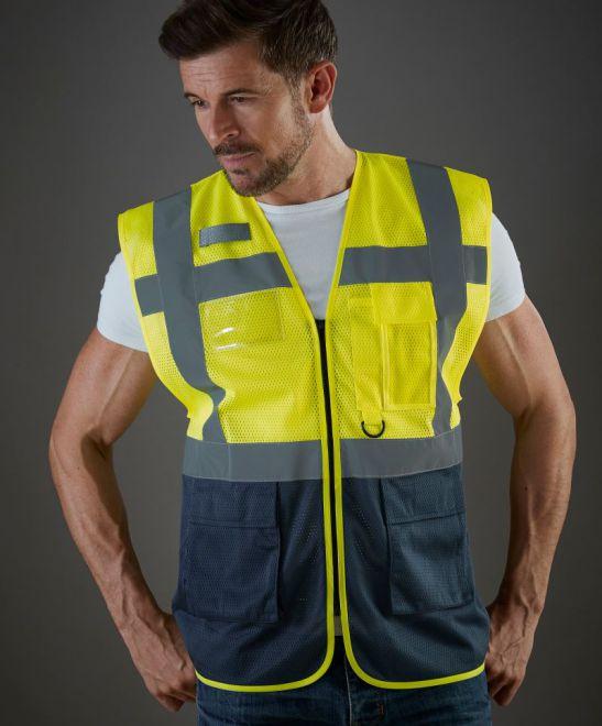 HVW 820 Hi-Vis Mesh Warnweste