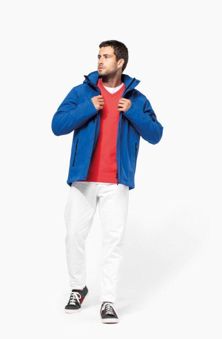 K 650 Herren 3-Lagen Kapuzen Softshell Parka
