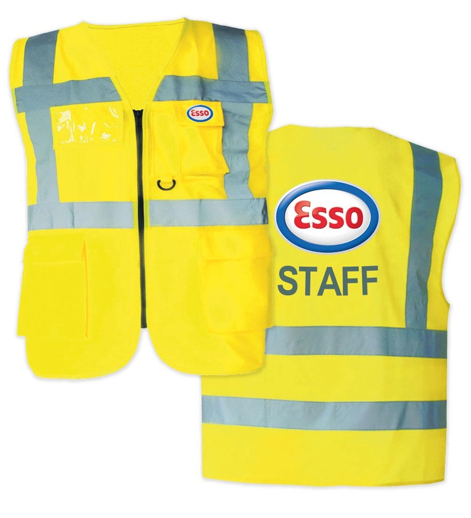 ESSO Warnweste STAFF Unisex – One Size